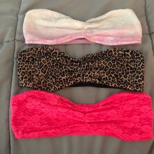Victoria’s Secret Pink bandeau bundle